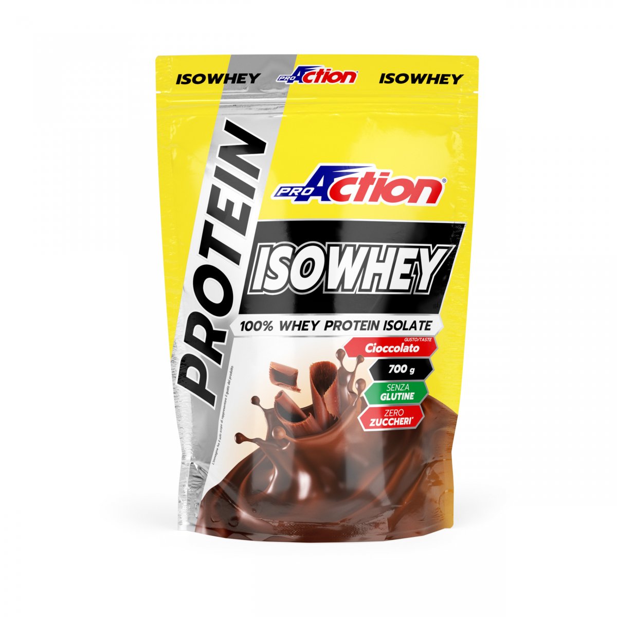 Image of Protein Isowhey Cioccolato ProAction 700g033