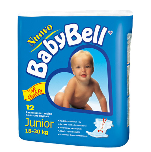 Image of BabyBell Junior 12 Pannolini