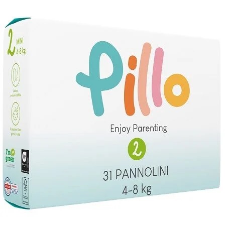 Image of Pannolini Tg.2 Enjoy Parenting Pillo 31 Pezzi