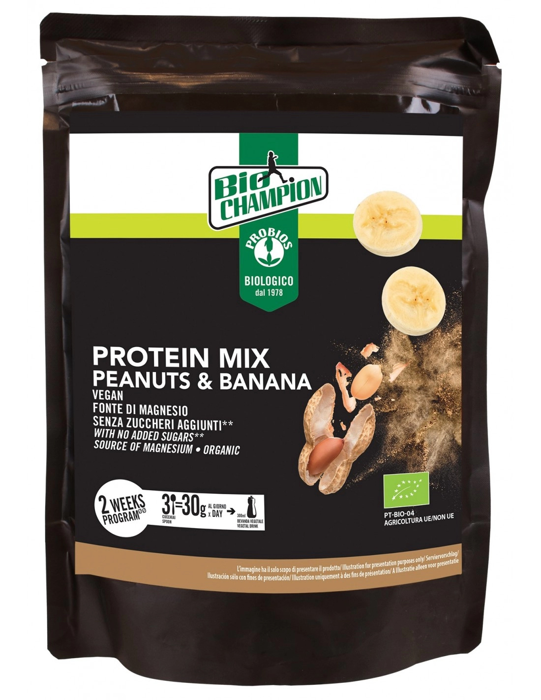 Image of Bio Champion Protein Mix Peanuts & Banana PROBIOS 420g033