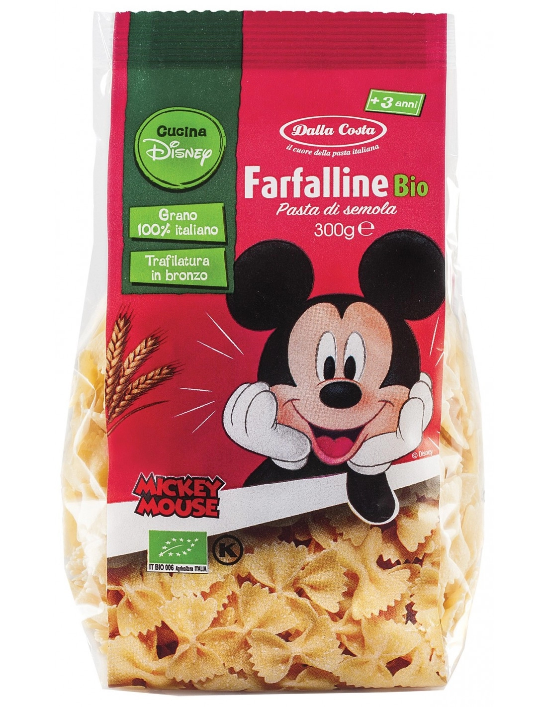 Image of Farfalline Frumento Disney Dalla Costa 300g033