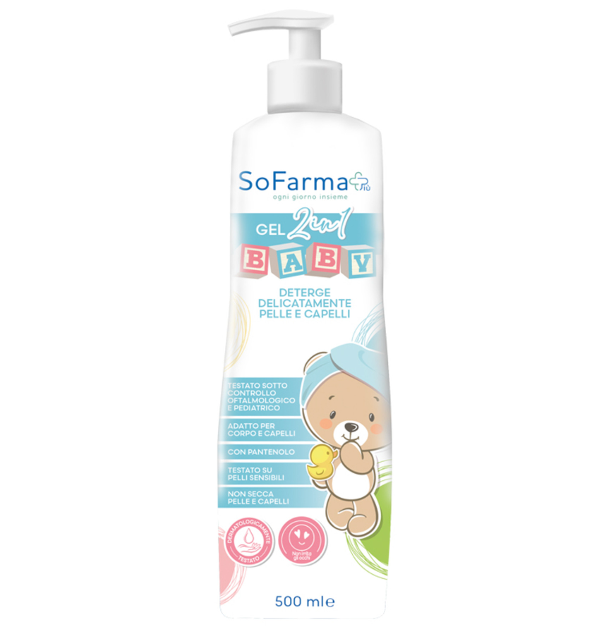 Image of Detergente 2 in 1 Baby SoFarma+ 500ml
