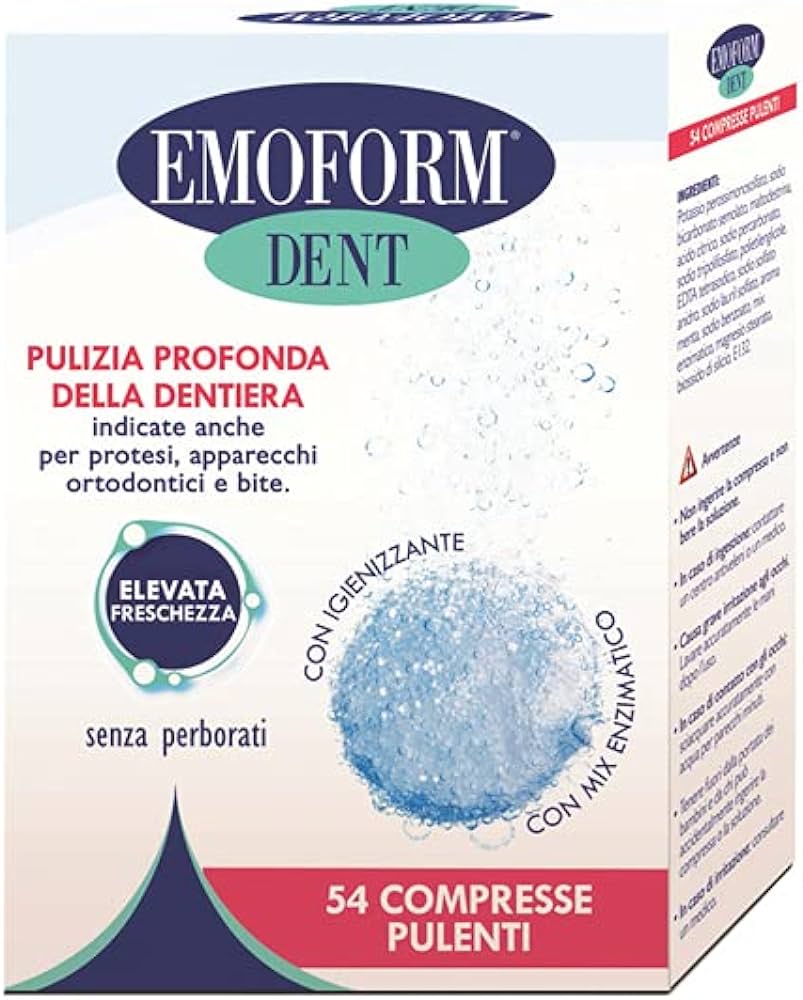 Image of Pulizia Profonda EMOFORM DENT 54 Compresse Pulenti033