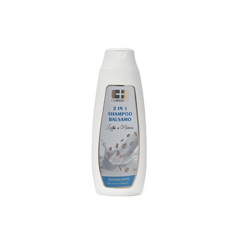 Image of Shampoo Balsamo Latte e Avena Cura Derm 300ml