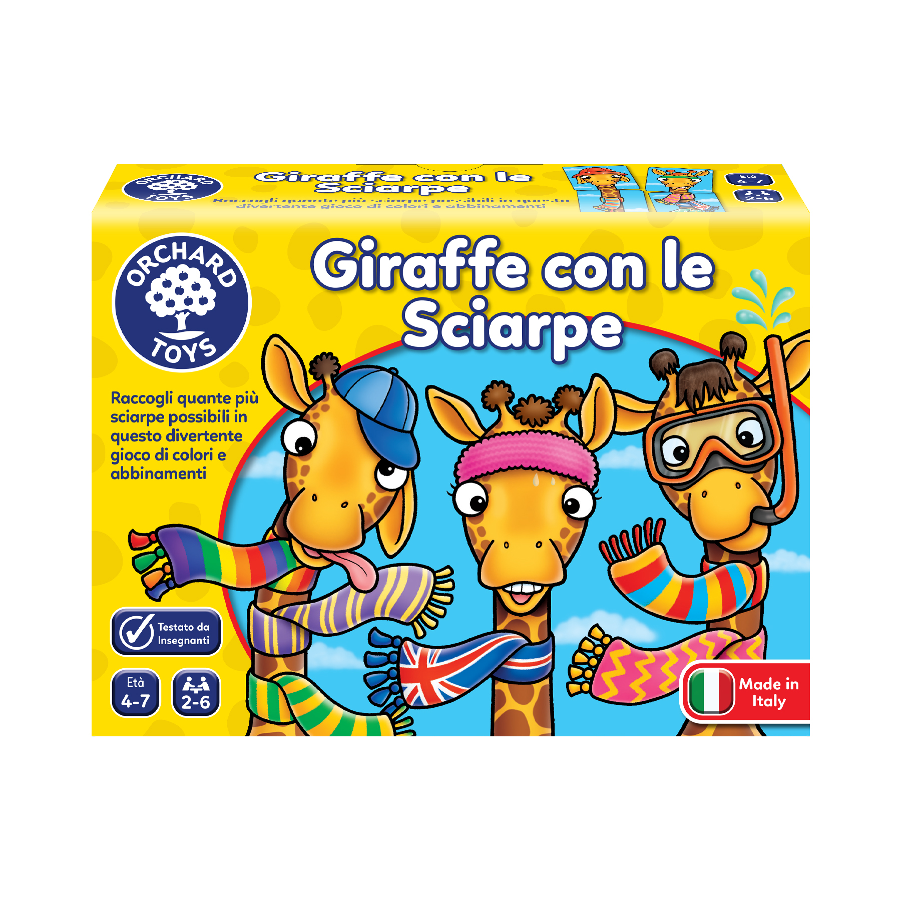 Image of Giraffe Con le Sciarpe Orchard Toys Gioco Completo