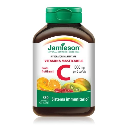 Image of Vitamina C 1000mg Jamieson 330 Compresse Masticabili033