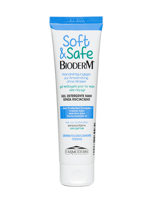 Image of Bioderm Soft&Gel Igienizzante Mani Farmoderm 100ml