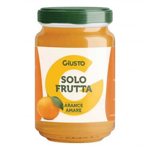 Image of Confettura di Arance Amare Solo Frutta Giusto 220g