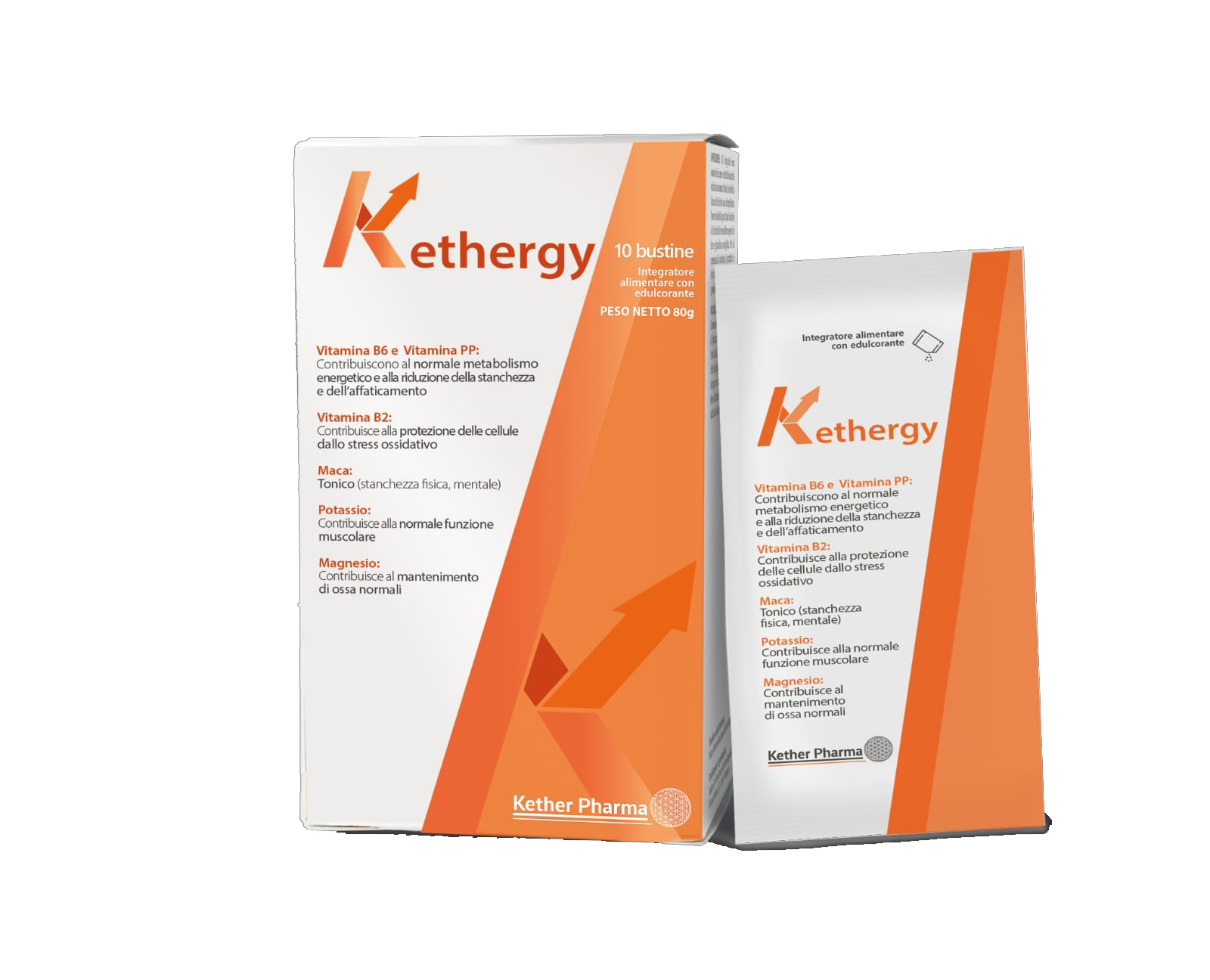 Image of Kethergy Kether Pharma 10 Bustine033