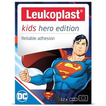 Image of Kids Hero Edition Superman Leukoplast(R) 12 Pezzi