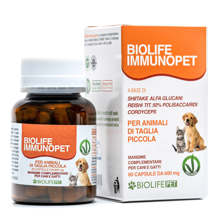 Image of Biolife Immunopet 60 capsule033