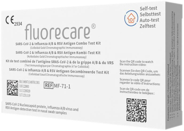 Image of fluorecare(R) SARS-CoV-2 & Influenza A/B & RSV033