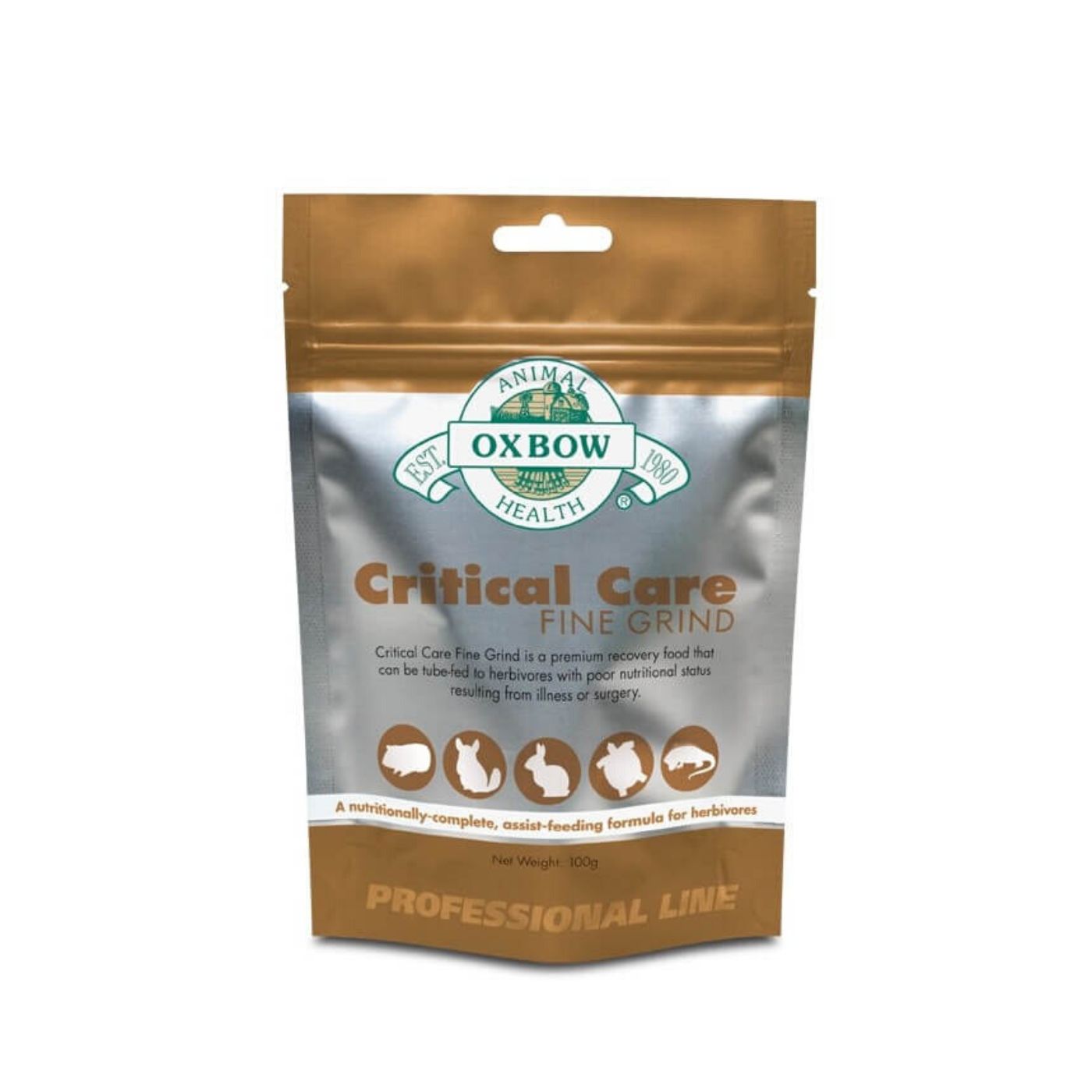 Image of Critical Care Fine Grind Oxbow 100g