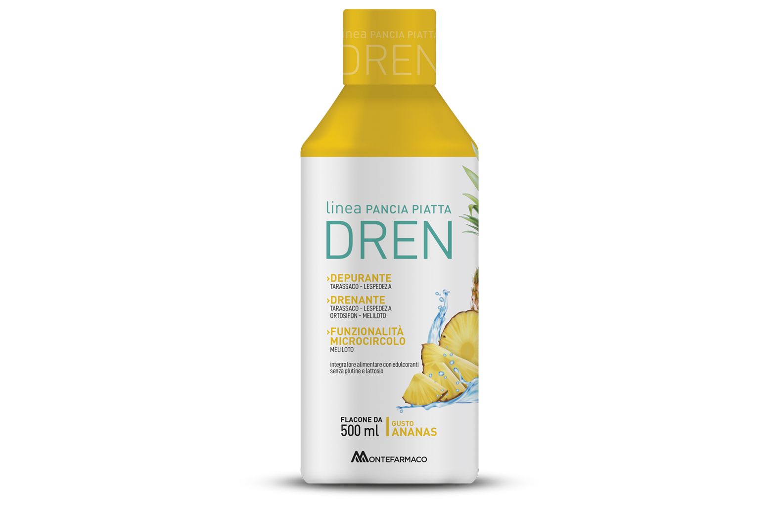 Image of PANCIA PIATTA DREN 500 ML ANANAS033