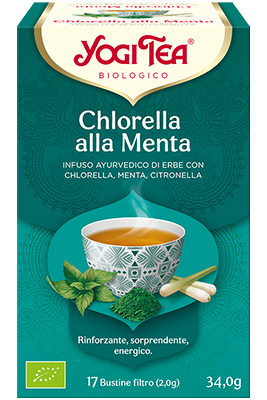 Image of Chlorella alla Menta Yogi Tea 17 Bustine