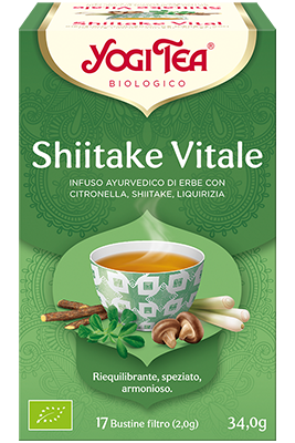 Image of Shiitake Vitale Yogi Tea 17 Bustine033