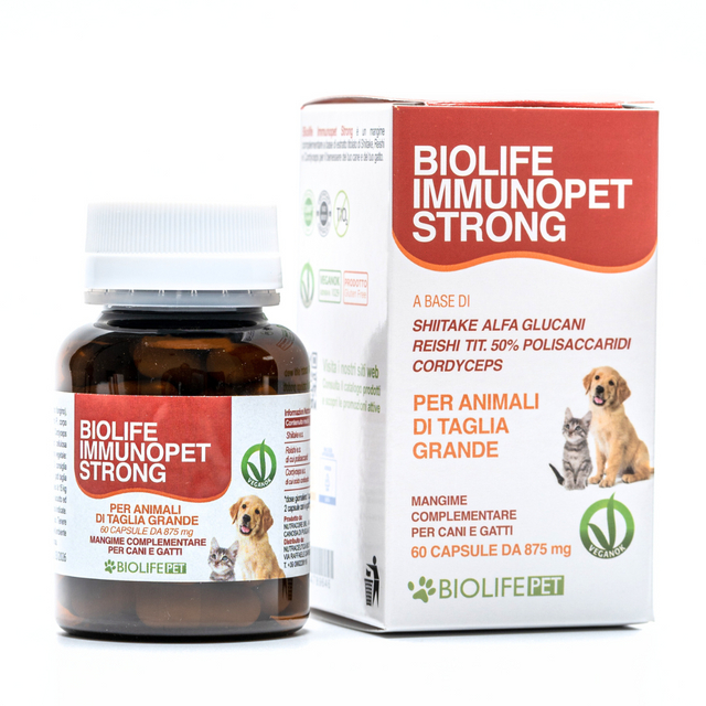 Image of Biolife Immunopet Strong BiolifePet 60 Capsule033