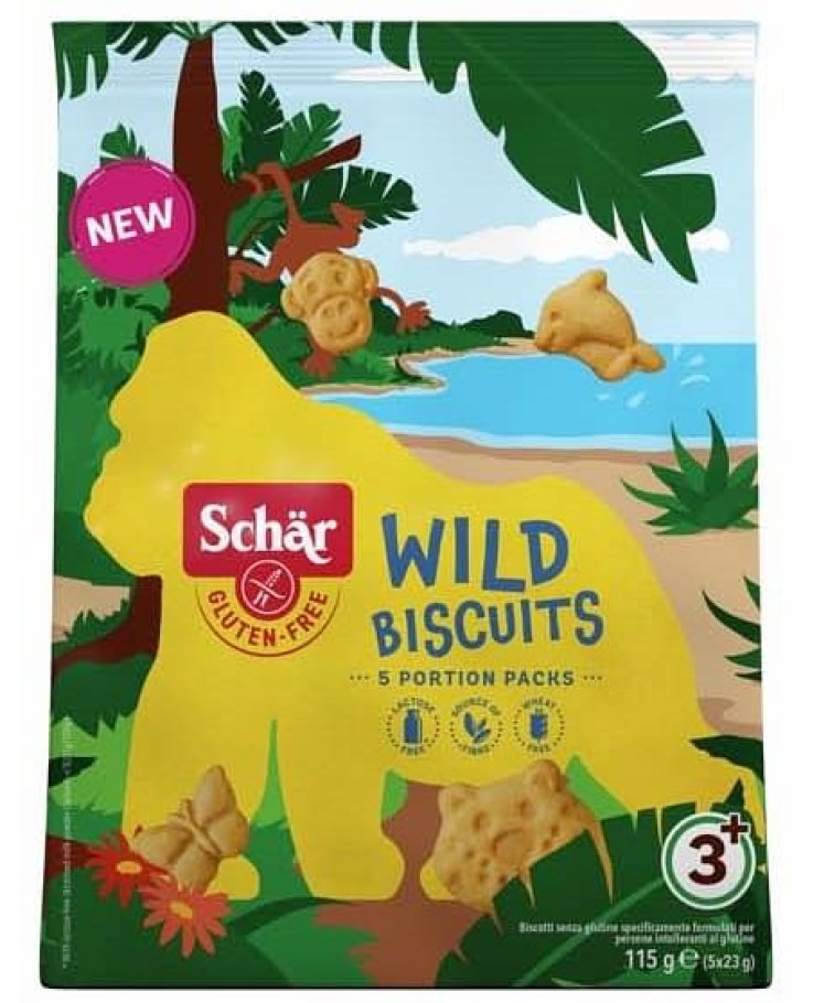 Wild Biscuits Schär 115g