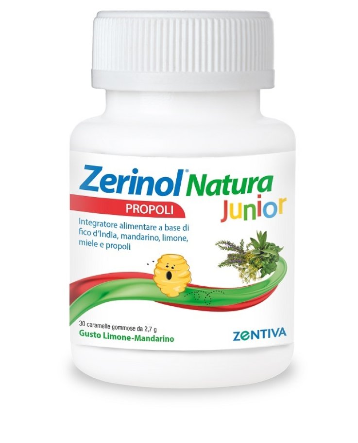 Zerinol Natura Propoli Junior Zentiva 30 Caramelle