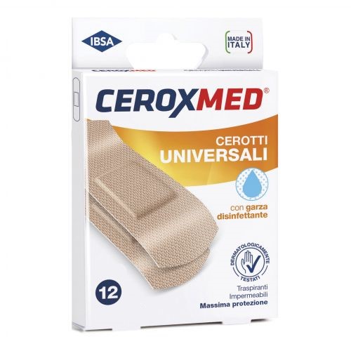 CeroxMed Cerotti Universali Grandi IBSA 12 Pezzi