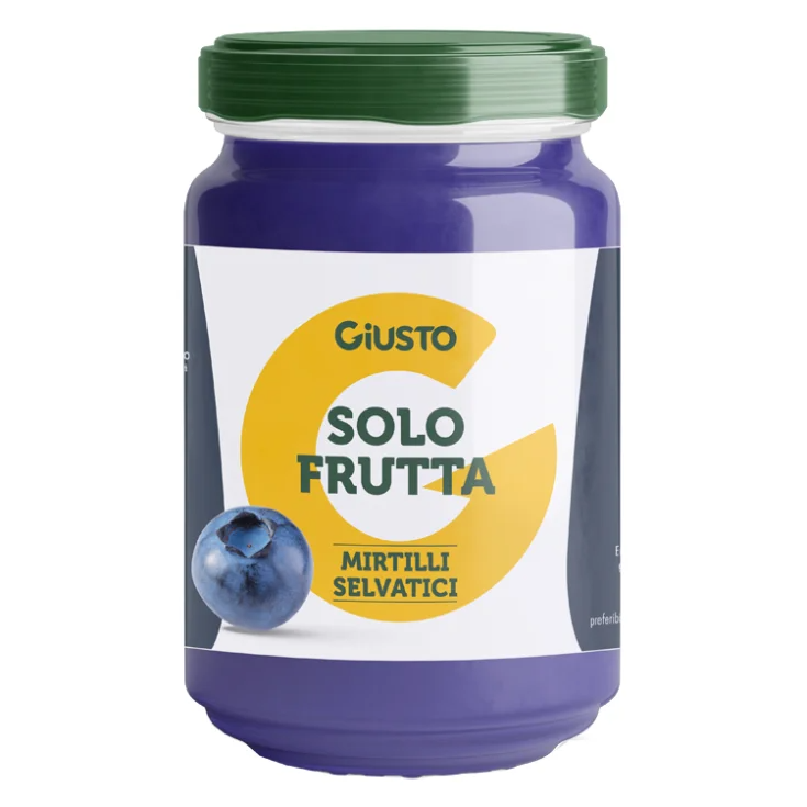 Image of Solo Frutta Mirtilli Selvatici GiUSTO 220g