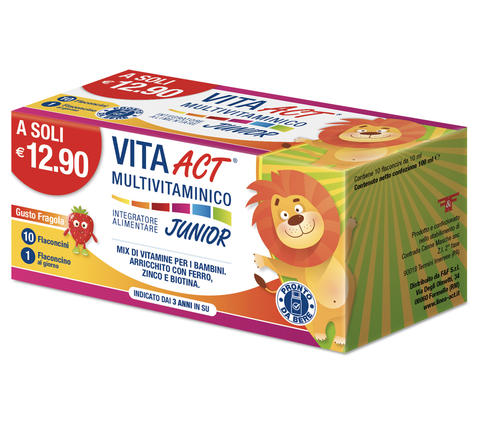 Image of Multivitaminico VITA ACT(R) Junior 10 Flaconcini033