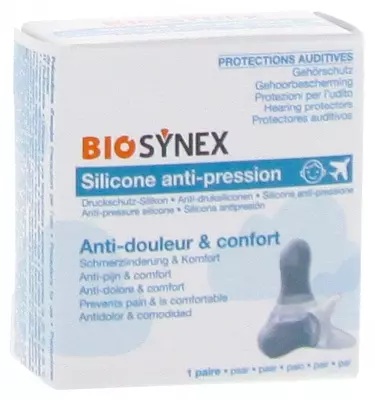 Protezione Udito Per Altitudine Silicone Bambini BioSynex 1 Paio-image