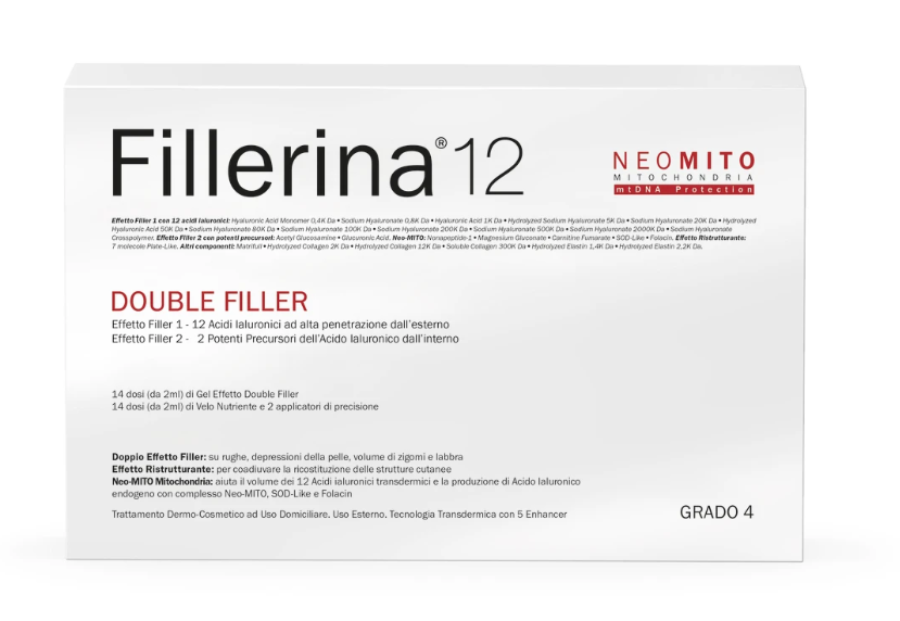 Fillerina 12 Double Filler Neo Mito Base Grado 4 30ml 14+14 Dosi