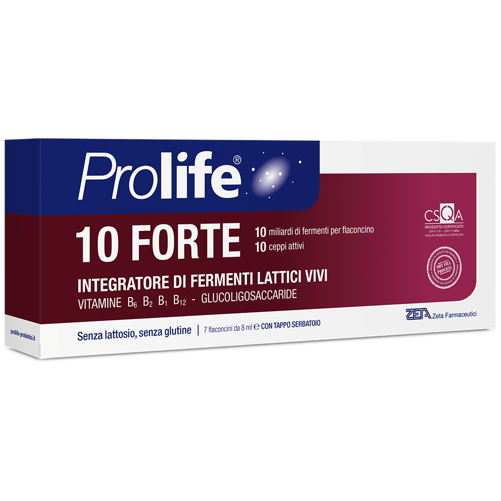 Image of ProLife 10 Forte Zeta Farmaceutici 7 Flaconcini