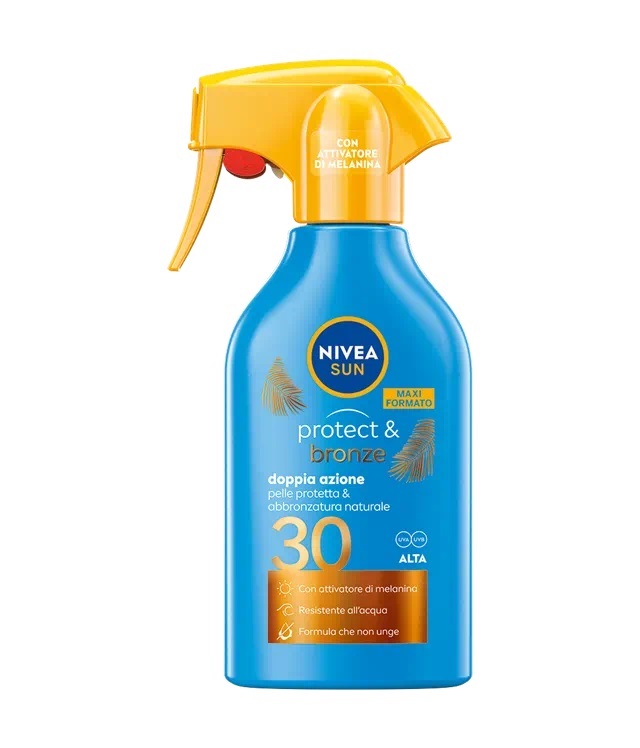 Image of Solare Spray FP30 Protect & Bronze Nivea Sun 270ml