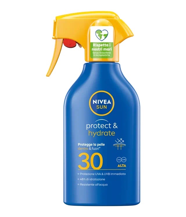 Image of Solare Spray Protect & Hydrate FP30 Nivea Sun 270ml