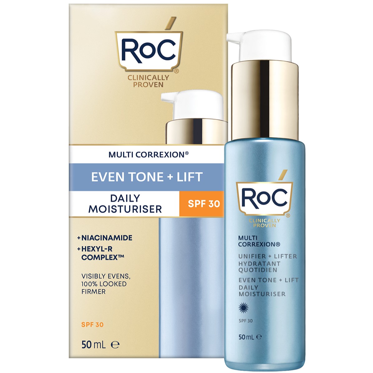 Image of Crema Giorno Tonificante Liftante Multi Correction(R)️ Roc 50ml033