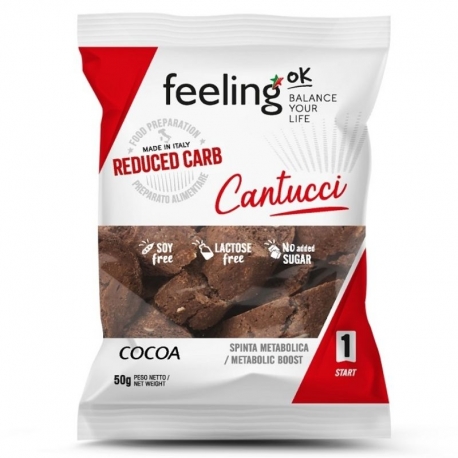 Image of Cantucci al Cacao Start Feeling Ok 50g033