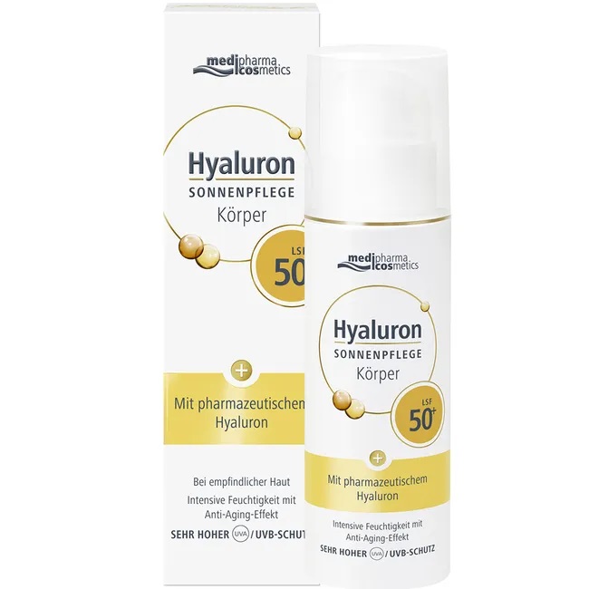 Solare Corpo SPF50+ Hyaluron MediPharma 150ml