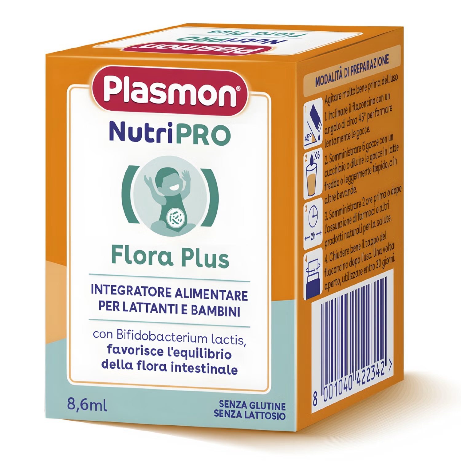 Image of NutriPRO Flora Plus Plasmon 8,6ml033