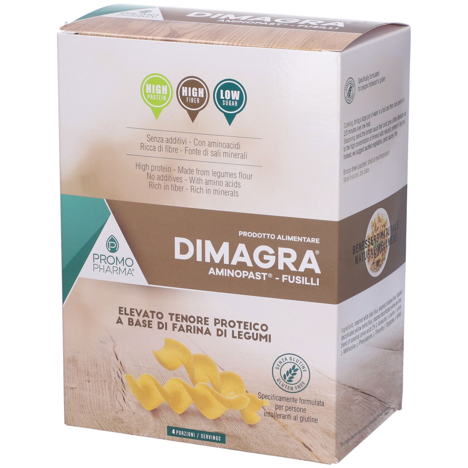 Dimagra(R) AminoPast(R) Fusilli PromoPharma 160g