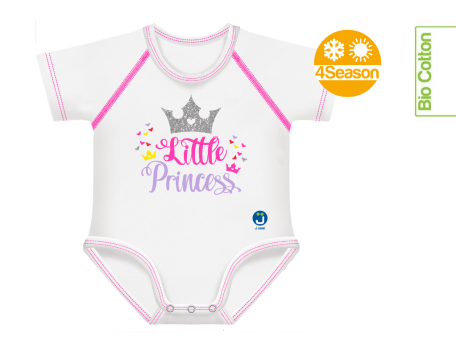 Body 0-36M Little Princess 4 Stagioni Cotone Biologico J Bimbi 1 Pezzo