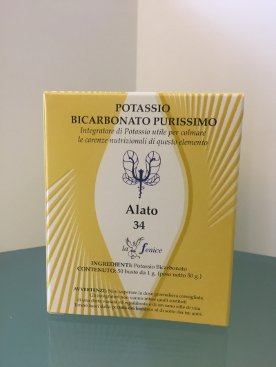 Alato 4 Potassio Bicarbonato Purissimo La Fenice 50x1g