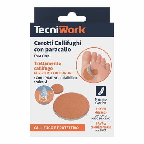 Cerotti Callifughi Con Paracallo TecniWork 4 Pezzi