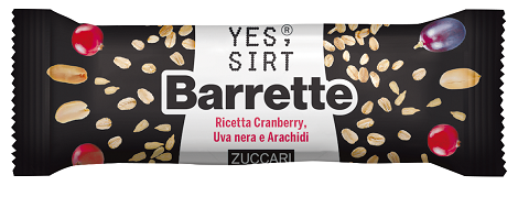 Barretta Cranberry Uva Arachidi YES SIRT 25g