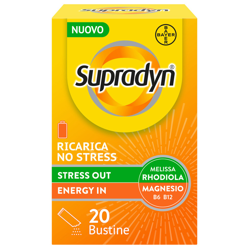 Image of Supradyn Ricarica No Stress Integratore Vitamine e Magnesio 20 Bst033