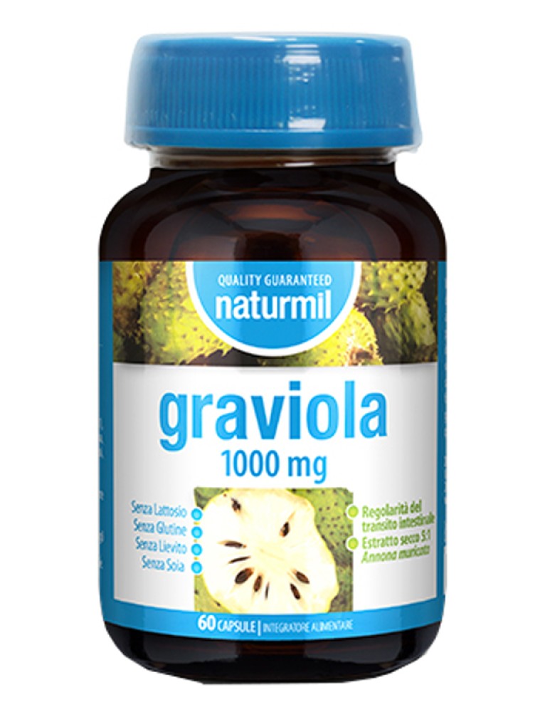 Image of Graviola 1000mg Naturmil 60 Capsule033