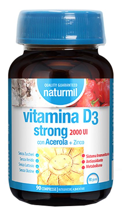 Image of Vitamina D3 Strong Naturmil 90 Compresse033