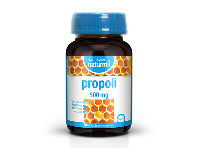 Image of Propoli 500mg Naturmil 90 Capsule033