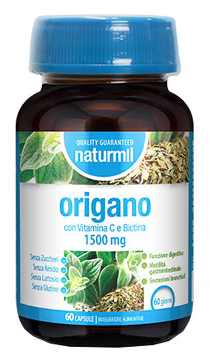 Origano 1500mg Naturmil 60 Capsule