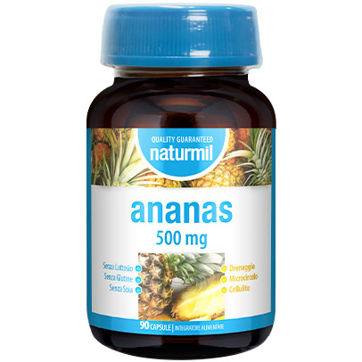 Ananas 500mg Naturmil 90 Capsule