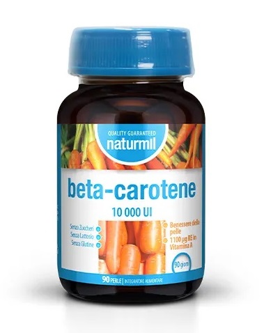 Beta-Carotene 10.000 UI Naturmil 90 Perle