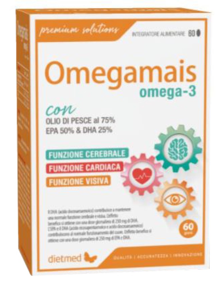 Omegamais Omega 3 Premium Solutions 60 Perle