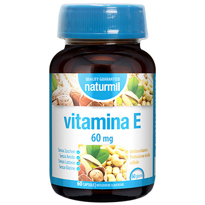 Image of Vitamina E 60mg Naturmil 60 Capsule033