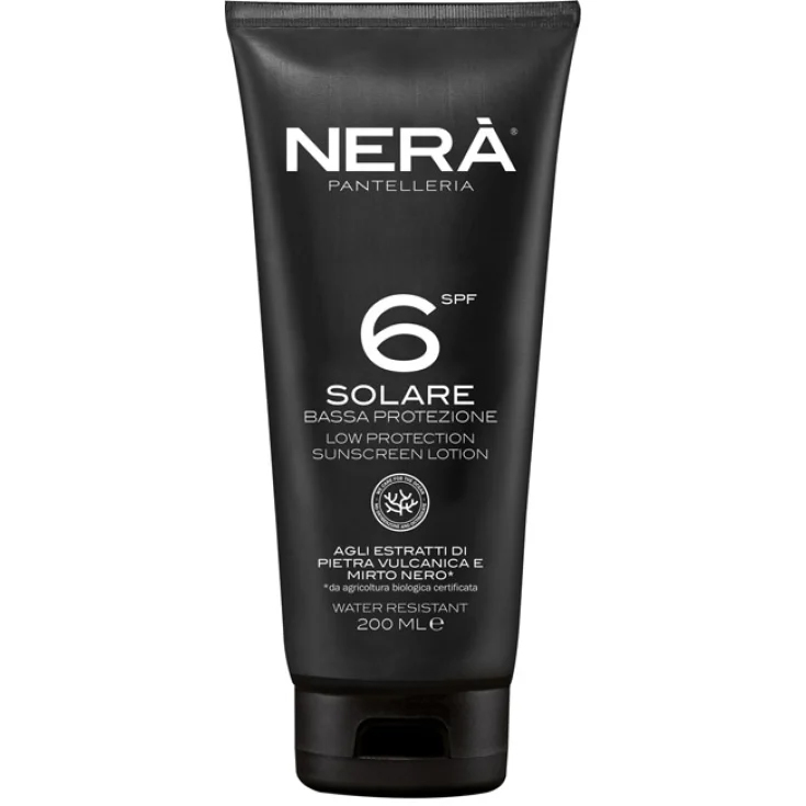 Image of Crema Solare Spf6 Bassa Protezione NERA&#39;(R) 200ml033